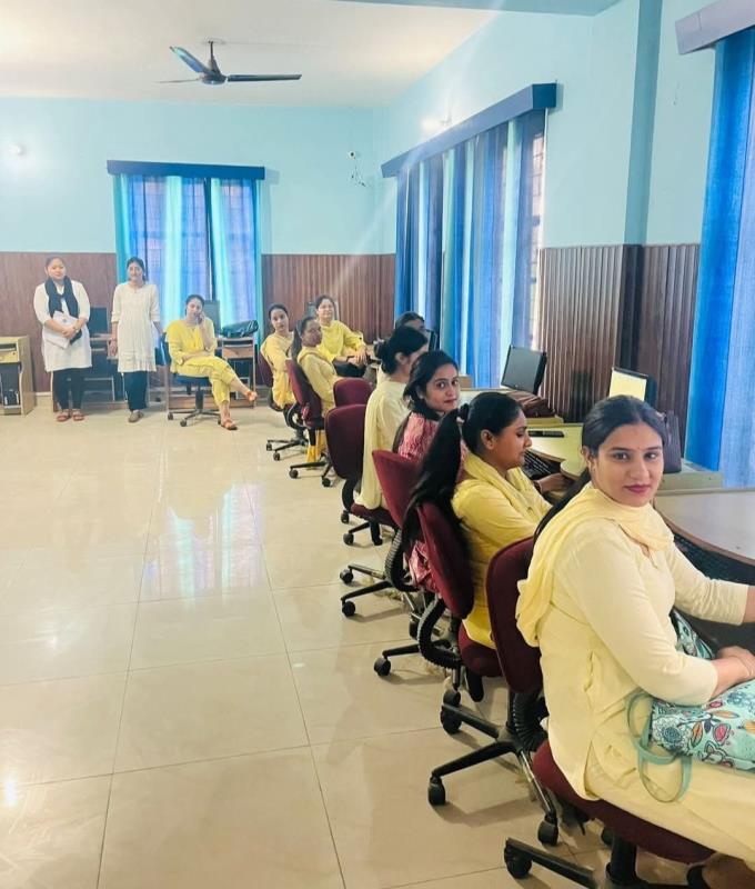 Different activities of B.Ed students