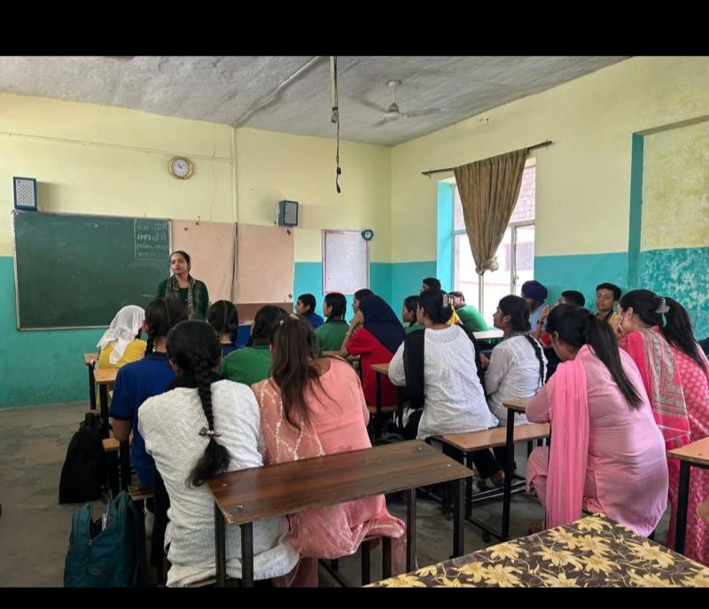 Semester second students visited High school on 28th May 2025 to observe various activities