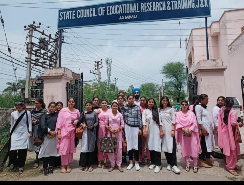 Different activities of B.Ed students