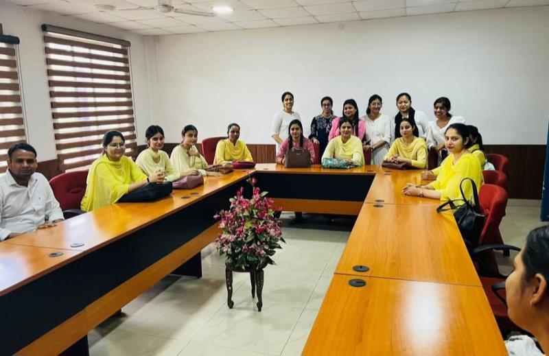 Different activities of B.Ed students