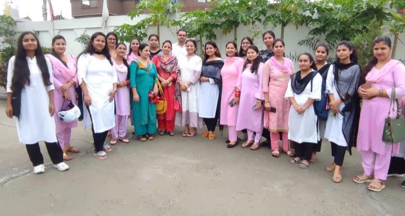 Different activities of B.Ed students