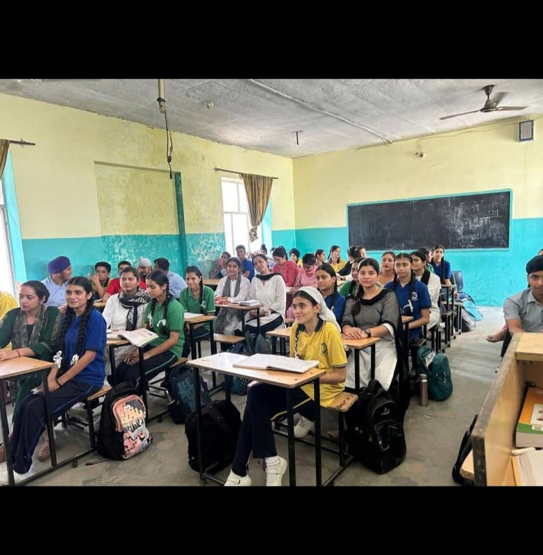 Semester second students visited High school on 28th May 2025 to observe various activities